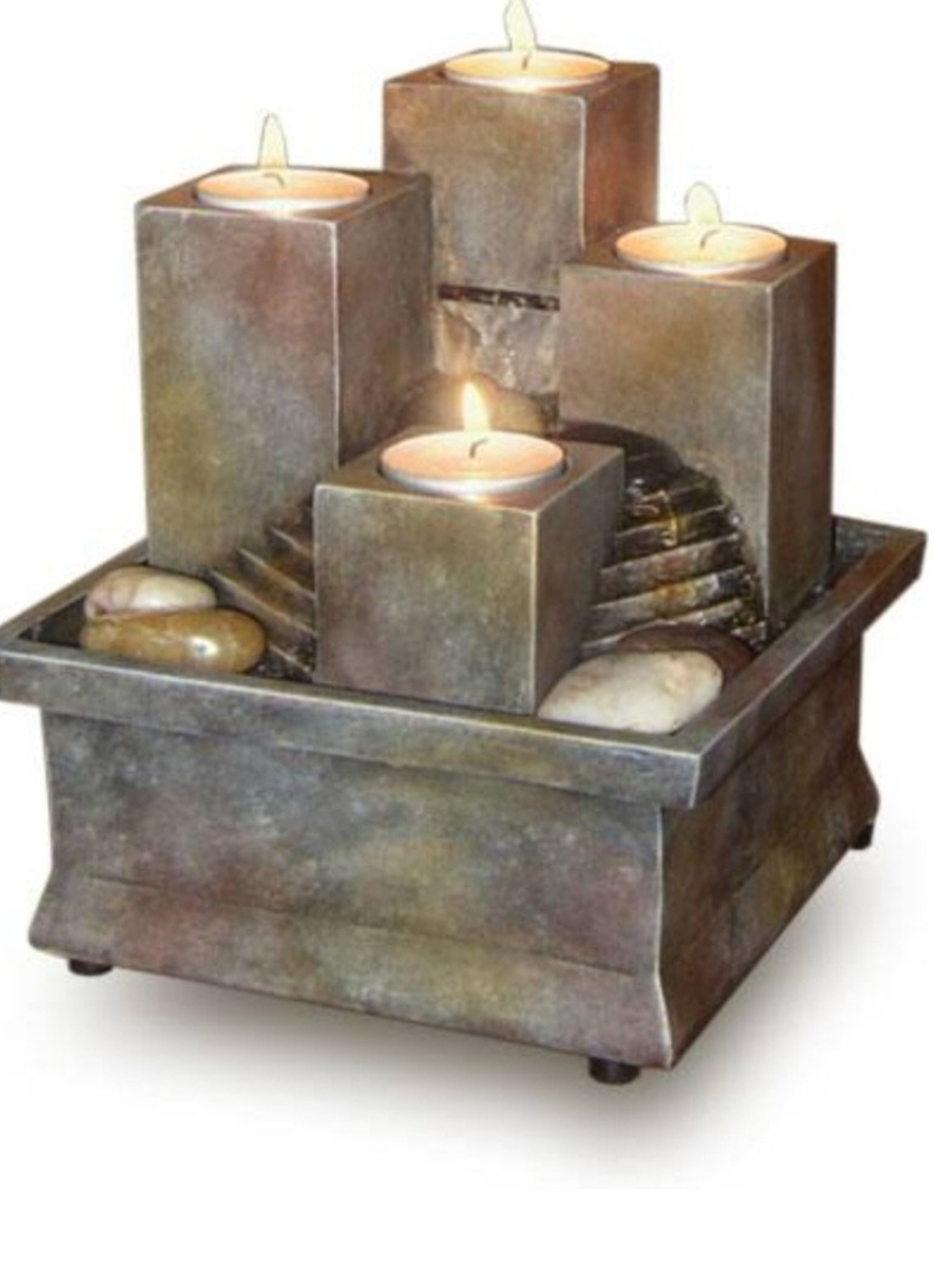 Desktop Tealight Fountain